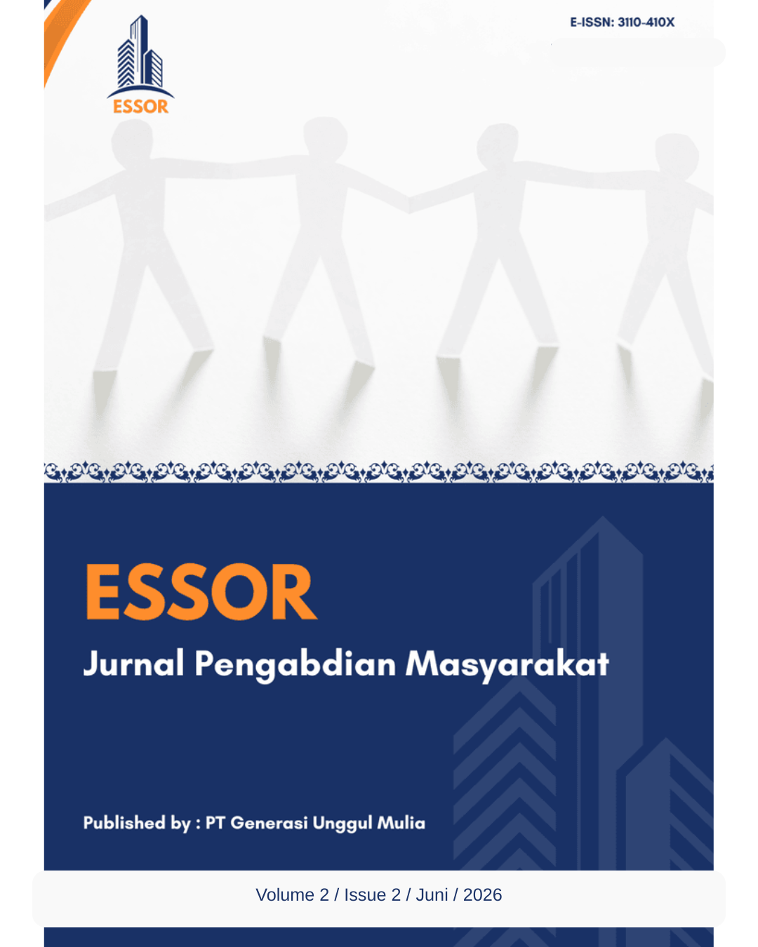 					View Vol. 2 No. 2 (2026): Essor: Jurnal Pengabdian Masyarakat
				